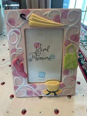 Russ Pink Decorative Photo Frame 4” x 6”